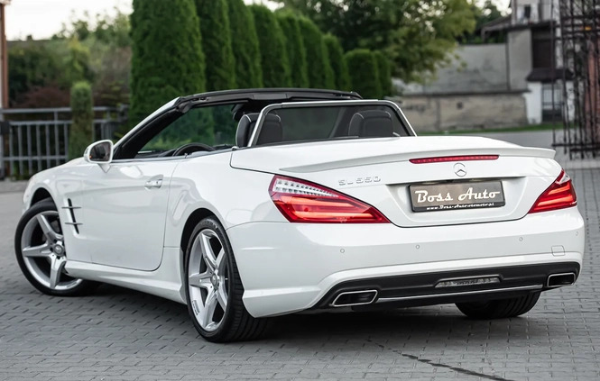 Mercedes-Benz SL cena 333550 przebieg: 16550, rok produkcji 2013 z Pruszcz Gdański małe 466